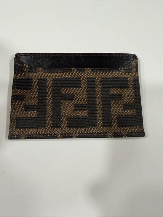Fendi Accessories - ✨ Authentic Fendi Zucca Card holder w/Entrupy COA ✨